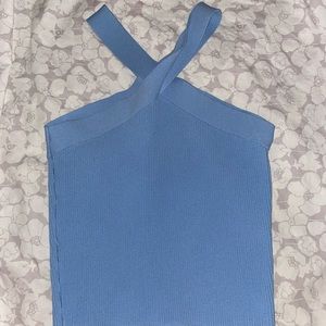 Babaton Scult Knit Criss Cross Tank